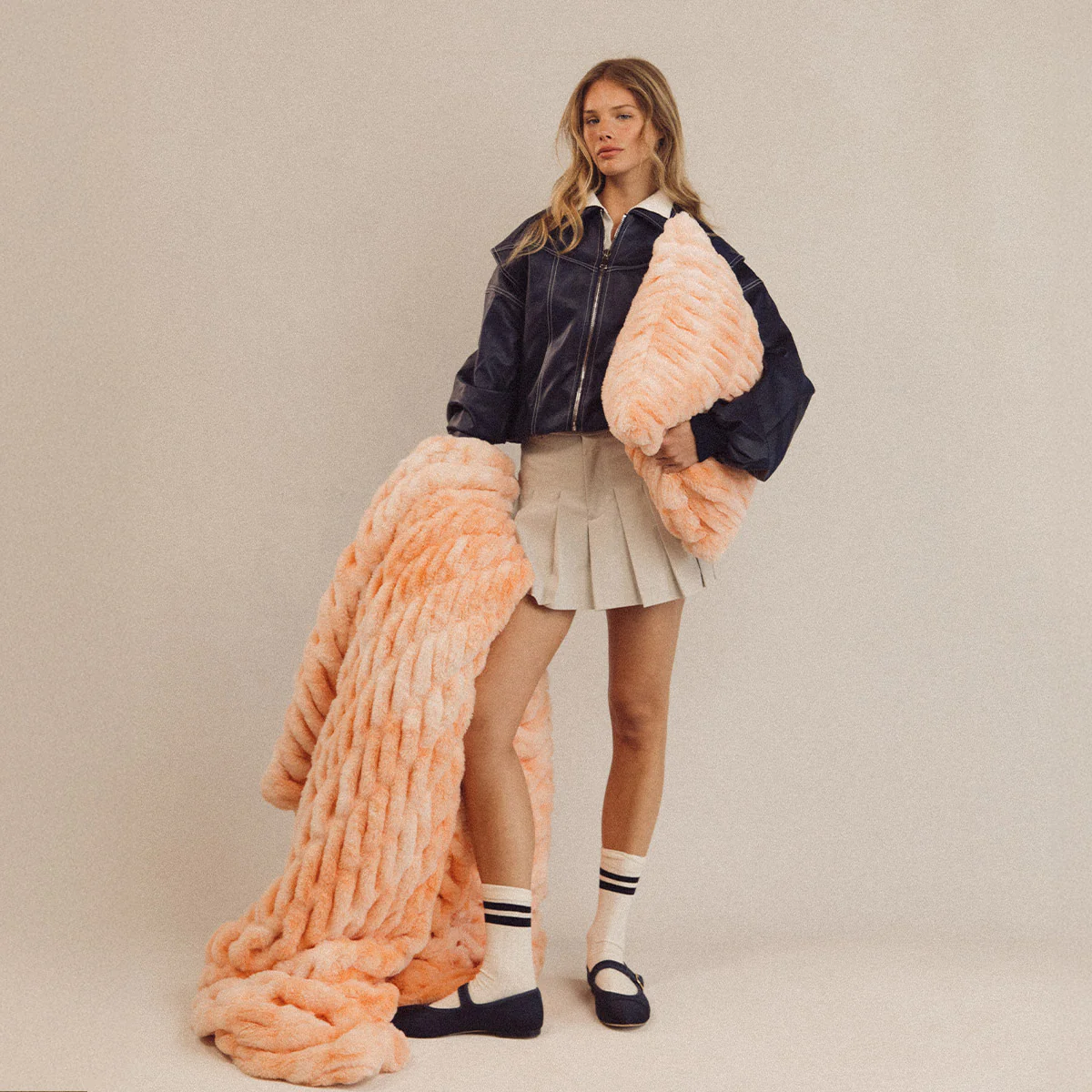 Peaches & Cream Pillow - Image 3