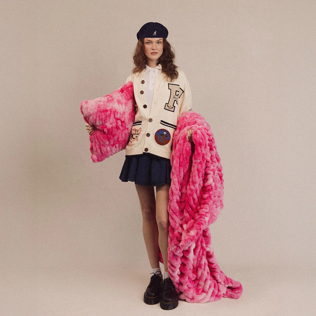 Poppy Pink Pillow - Image 3